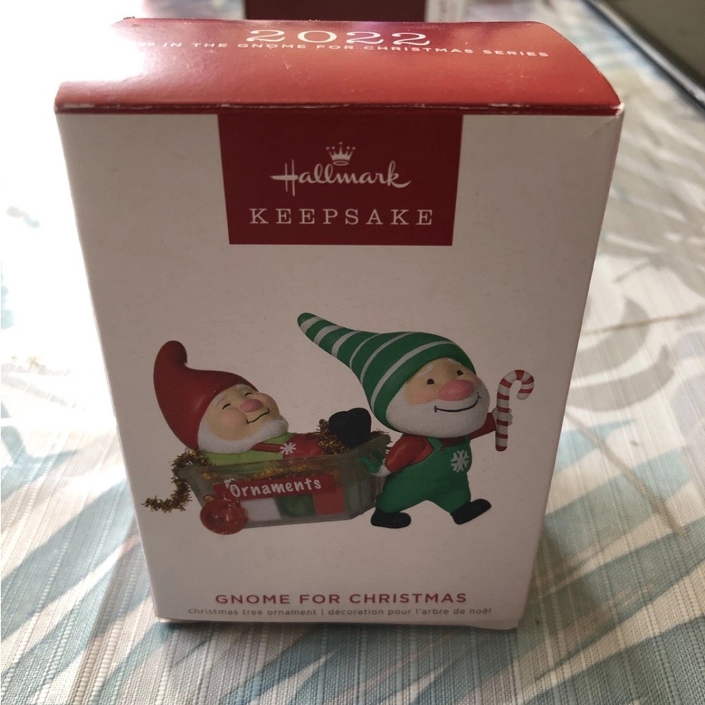 Hallmark 2022 “Gnome For Christmas” Ornament - NEW